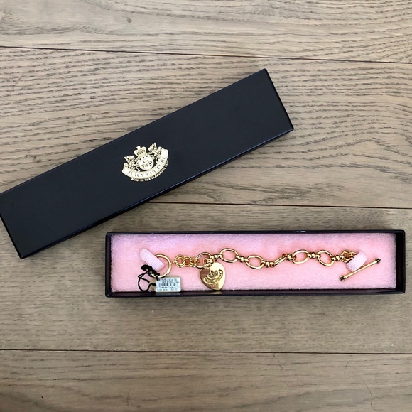 Juicy Couture Jewelry - 🆕NWT Juicy Couture Gold Tone Bracelet
